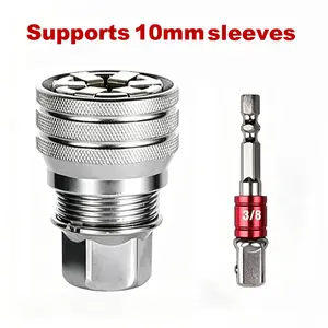 Multi-Function Universal Socket Wrench Tool - Universal Maintenance Tool, Adjustable Universal Socket Wrench, Universal Socket Tool for 3/8" Drive Ratchet Torque Wrench & Power Drill (Connecting rod random color) Fathers Day Gift