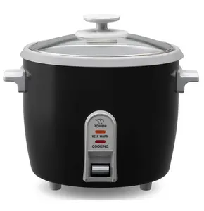Zojirushi 6c Automatic Rice Cooker & Steamer - Black - NHS-10BA