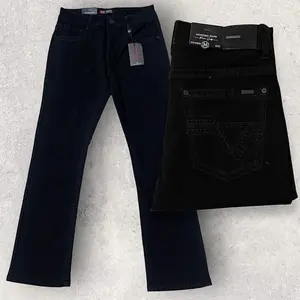 Pantalon Boot Cut Negro MT4647