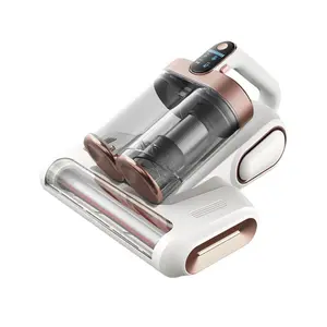 Mattress Vacuum Cleaner for Dust Mites Removal, Bed Vacuum with UV-C Light & 149℉ Hot Air & Aroma Tablet & LED Display, Powerful Suction Double-Cup Handheld Vacuum Cleaner With HEPA Filter for Bed Couch Sofa