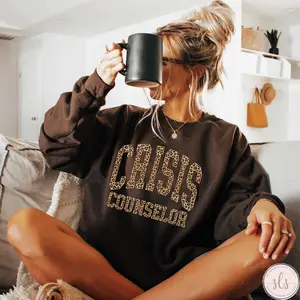 Counselor Sweatshirt Or T-Shirt , Crisis Counselor shirt, Counselor Appreciation tee, Crisis Counselor Shirt,New School Counselor Graduation tee