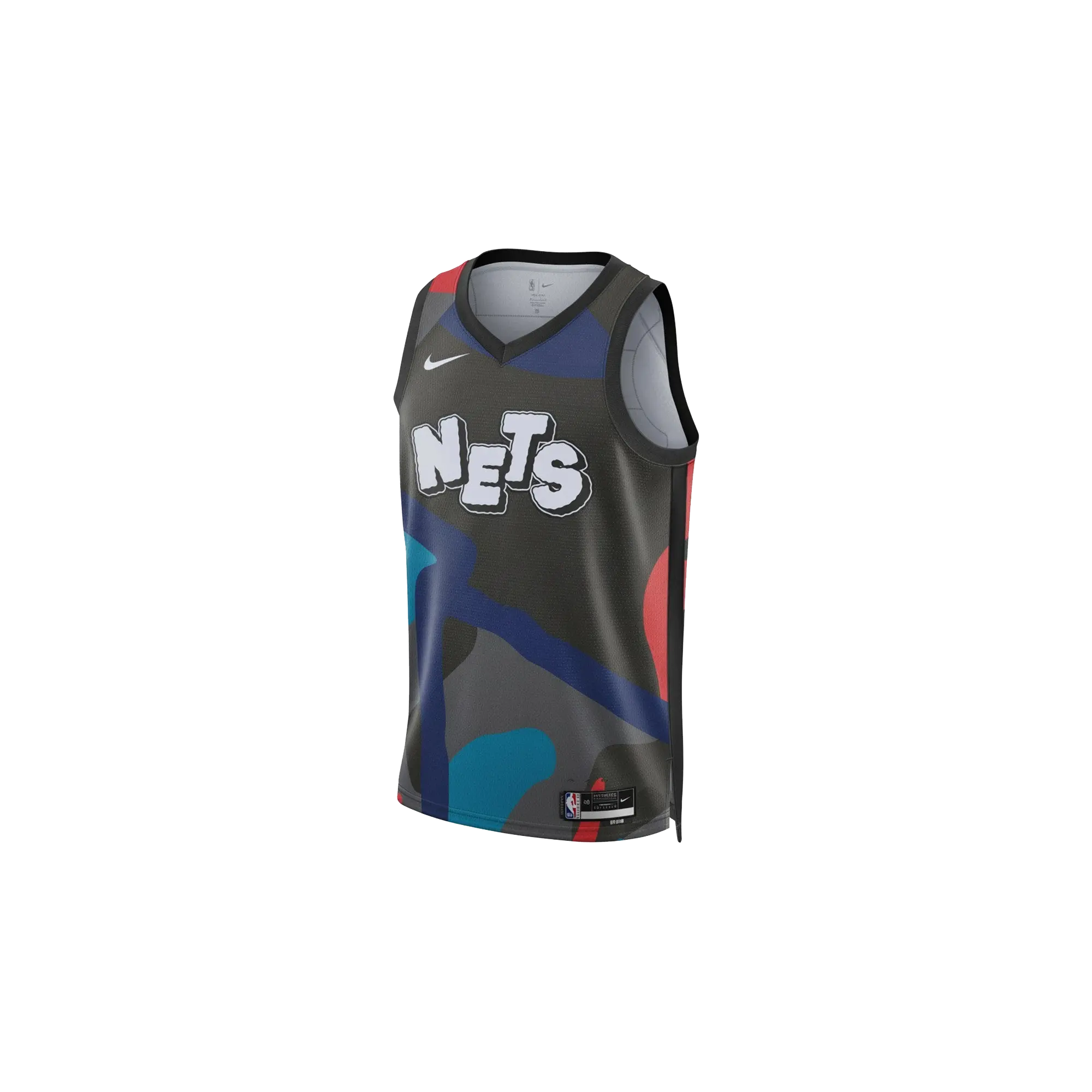 NBA Brooklyn Nets 2023/24 City Edition Swingman Jersey "Black" DX8524 010