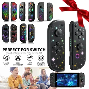 Switch Wireless Controller, Upgraded Switch/lite/oled Controller with Motion Control, Wake Function, Dual Vibration Feature