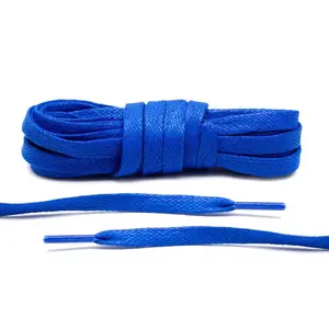 Royal Blue Waxed Shoe Laces Royal Blue Waxed Shoe Laces