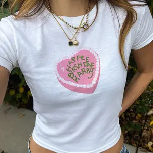 Happee Birthdae Harry Baby Tee for Women T-Shirt Gift for Wizarding World Fans, Magic Wizard T-Shirt, Wizard Tee, Magic