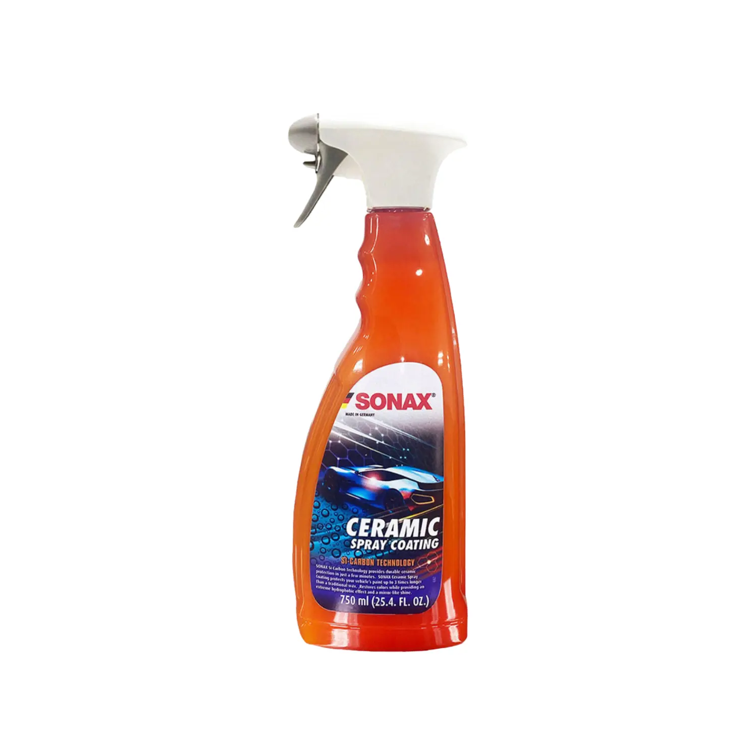 SONAX XTREME Ceramic Spray Coating - 750ml, Si-Carbon Technology, Durable Mirror-Like Shine, Protects From Dirt, Refreshes Ceramic Sealings, Simplifies Car Washing