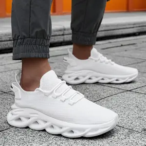 Men's Letter Design Running Shoesfor Gift,Sporty Hollow Out DesignLightweight Breathable Shoes, LaceUp Shoes for Back To School WalkingShoes Foot Wear Boy Closed RunnerTrainer Sports Shoes Athletic TrainingComfort Footwear