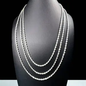 S925 Rope Chain 3MM Silver 925