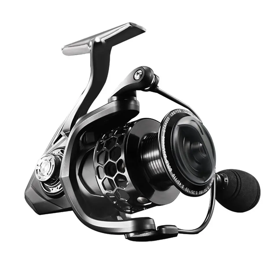 Sougayilang Stainless Steel Baitcasting Fishing Reel, Precision Carving Line Cup, Anti-corrosion Waterproof Spinning Wheel for Outdoor Fishing, Christmas Gift