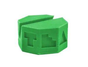 Fingerboard Display Stand - Octagon Edition - Tropical Lime Colorway