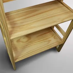 3-Shelf Student 20.75" Wide Folding Bookcase