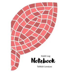 USED-Habit Log Notebook: Red Mosaic Fish (Notebooks) by TeMah LoraLee (Hardcover)