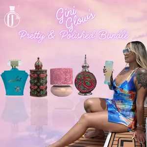 GiniGlow's Pretty & Polished Zakat Bundle | Z9 + Warda Rose + Amwaj Al Anbar + Naseem Al Layl | 4 Pc Bundle | Unisex | Fruity - Floral & Fresh Notes