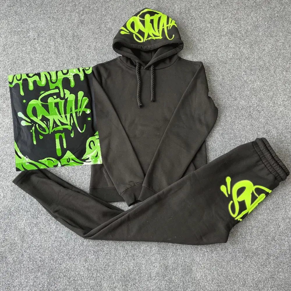 T03 Black Set [Green Print]