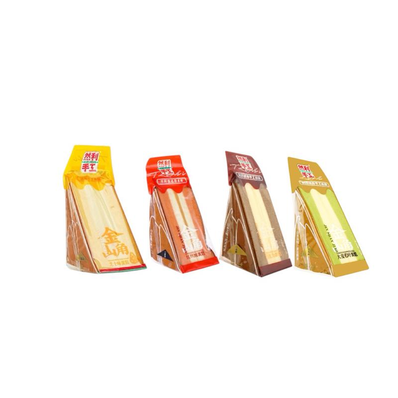 4 Cake Combo Snack Pack- Includes 1 Green tea Cake, 1 Cheese Cake, 1 Red Velvet Cake and 1 Chocolate Cake Dessert