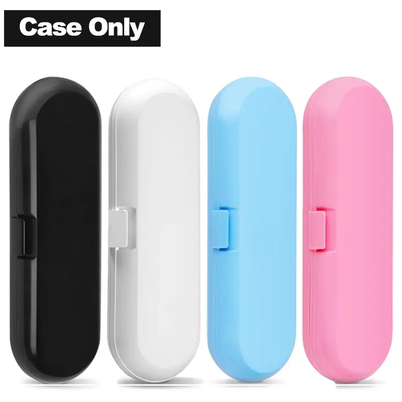 Electric Toothbrush Travel Case, Compact Toothbrush Organizer Box, Toothbrush Storage, Plastic Hard Shell Protective Cover, Shockproof Dustproof Protection for Outdoor Travel Camping Daily Use