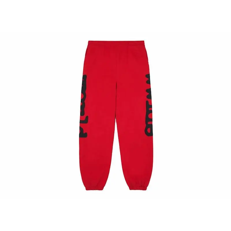 Sp5der Beluga Sweatpants Red (unisex) by StockX
