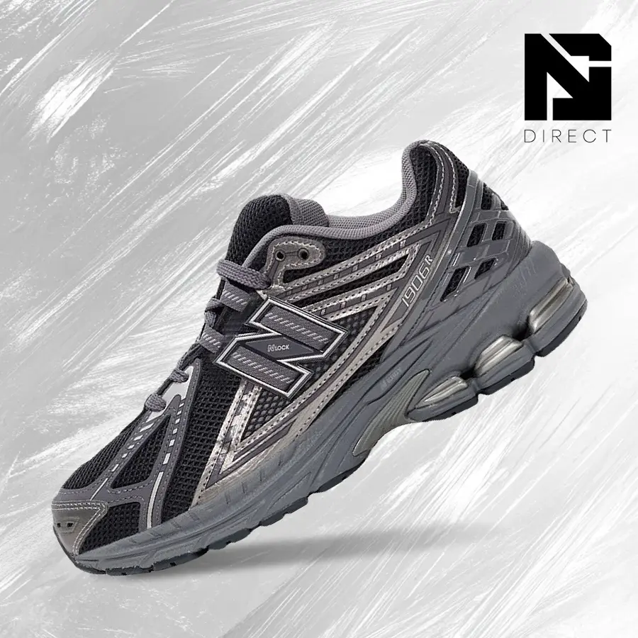 NEW BALANCE 1906R Women's Shoes, Phantom Black Vintage-Inspired All Day Sneakers with Shock-Absorbing Comfort for Streetwear, Athletic Casual Sneakers, Versatile Sneakers