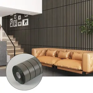 Self-Adhesive Striped Wood Textured Wall Paper Roll, Removable Fake Wooden Texture Wallpaper for Bedroom & TV Background, 15.74x118 Inches, Peel and Stick Wallpaper Designs