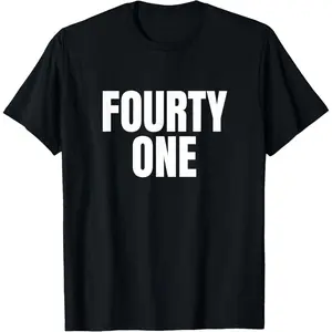 Forty One Funny Brainrot Gen Z 41 Six Seven Gag Meme T-Shirt