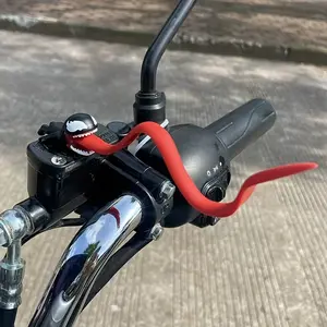 1pc Comic Inspired Venomous Symbiote Creature, Flexible PVC Dashboard Ornament for Vehicles, Motorcycle and Electric Bike Decor Accessory