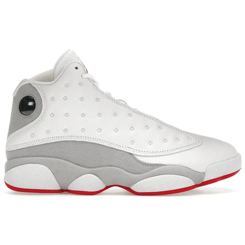 Jordan Men's 13 Retro Wolf Grey Basketball Shoes, from StockX
