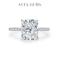 White Moissanite+White Band