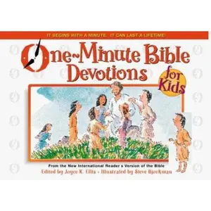USED-One-Minute Bible Devotions for Kids: New International Readers Version by Joyce K. Ellis (Hardcover)