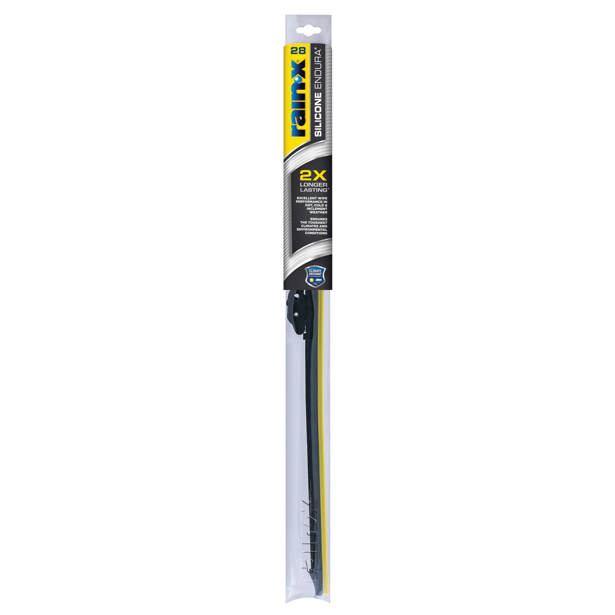 830128 Silicone Endura Wiper  28 Inch Windshield Wipers (pack Of 1) Automotive Replacement With Two Times Longer-lasting Resilient Rubber Squeegee