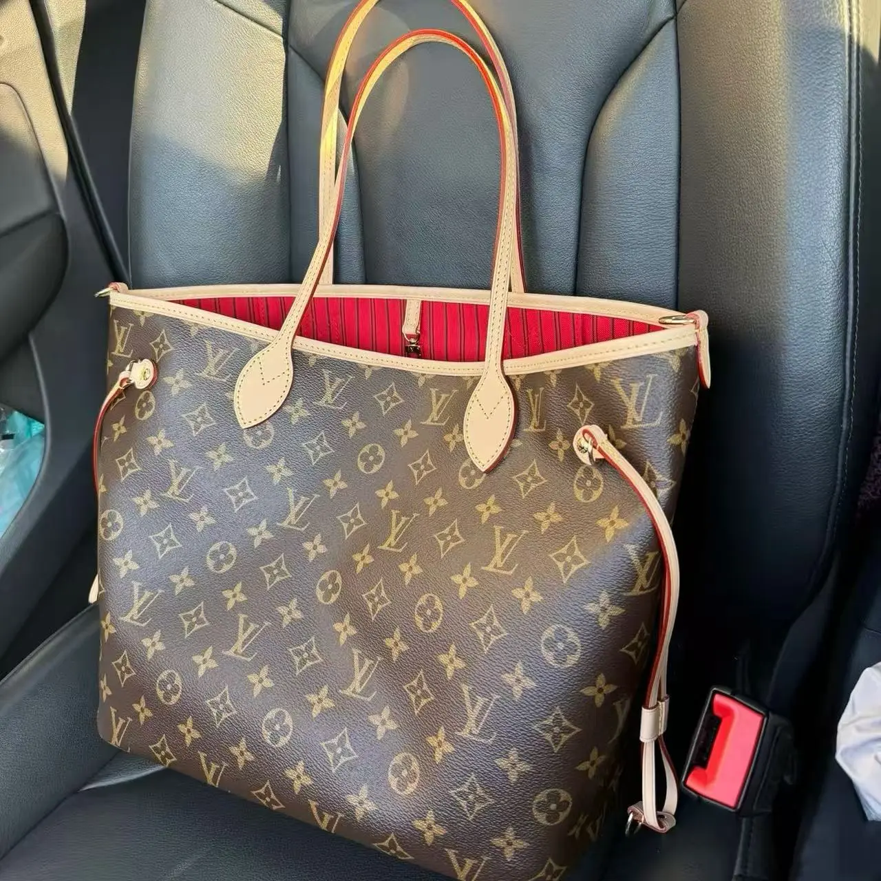 Pre-owned Louis Vuitton neverfull monogram