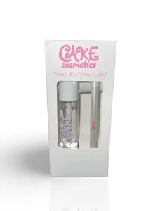 Cake Cosmetics GLASS GLOSS Lip Kit with Super Shiny Wet Look & Added Lip Liner for Enhanced Definition Intense Glass Like Shine