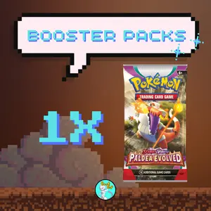 1x Scarlet & Violet - Paldea Evolve Booster Packs Pokemon