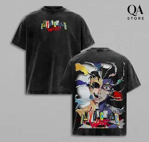 Invincible Mark Grayson War T-shirt Vintage Washed Graphic Tee Oversized Heavyweight Unisex Streetwear Cartoon Graphic Tee High-Quality Cotton Fabric Large Back Graphic Invincible Anime Merch Gift For Fans Summer Fashion Tee