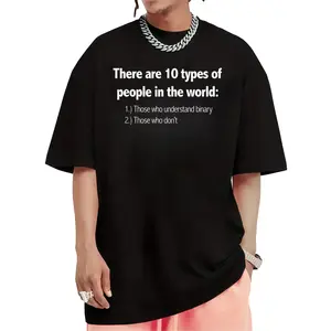 Summer t Shirts Binary Joke Fun T-Shirt - Programmer Humor Culture Shirt