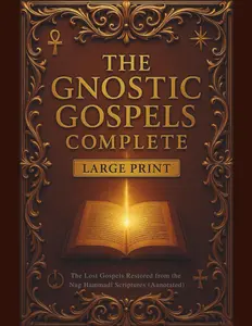 The Gnostic Gospels Complete LARGE PRINT (Annotated & Modernized): The Lost Gospels Restored from the Nag Hammadi Scriptures Including Thomas, Mary Magdalene, Philip, and More