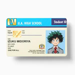 Student ID Izuku Midoriya (Holographic)