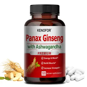 Ginseng and Ashwagandha Extracts - Supports energy, strength, vitality and performance for men and women power panax i ashwagandha drops of