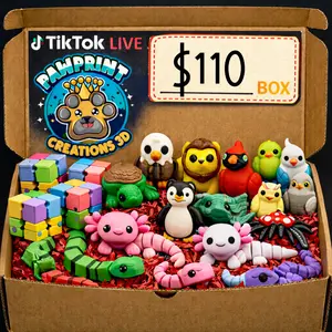 Pick-Your-Own 3D Printed Bundle: $110
