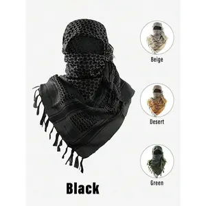 1pc Tactical Desert Scarves, Outdoor Sun and Dust Protection Face Masks, Cycling Scarves, Men’s and Women’s Tactical Scarves, Windproof and Breathable Square Scarves