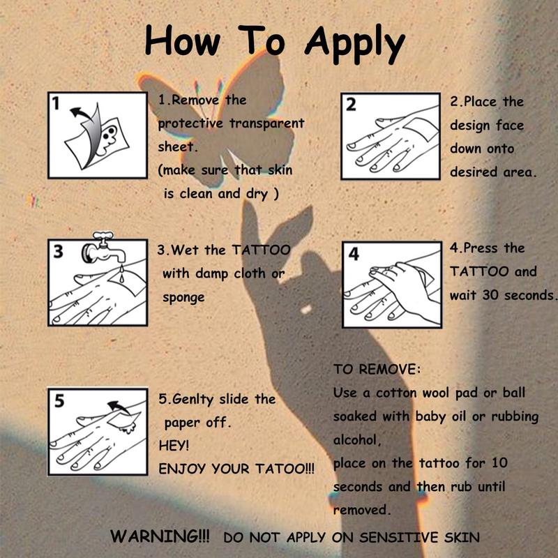 36 Sheets Realistic Black Rose Peony Flower Temporary Tattoos for Women Adults Body Art Arm, Snake Fake Floral Sketch Sleeve Tattoo Sticker Durable Waterproof