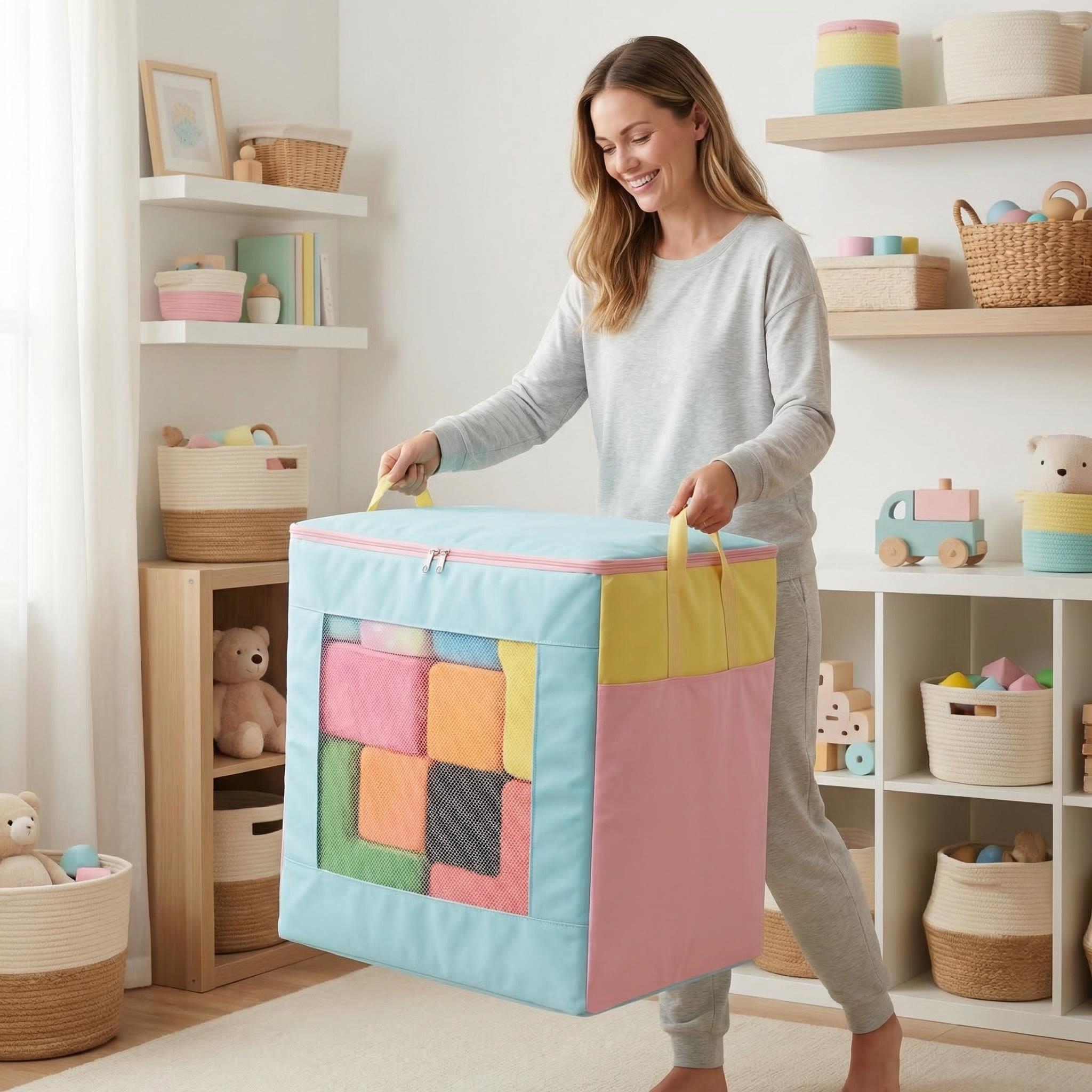 Modular Play Couch, Convertible Kids Sofa to Toddler Lounge Bed, Block Splicing Foam Furniture for 3+ Years Old, Comfy Children Couch for Christmas & Birthday Gifts