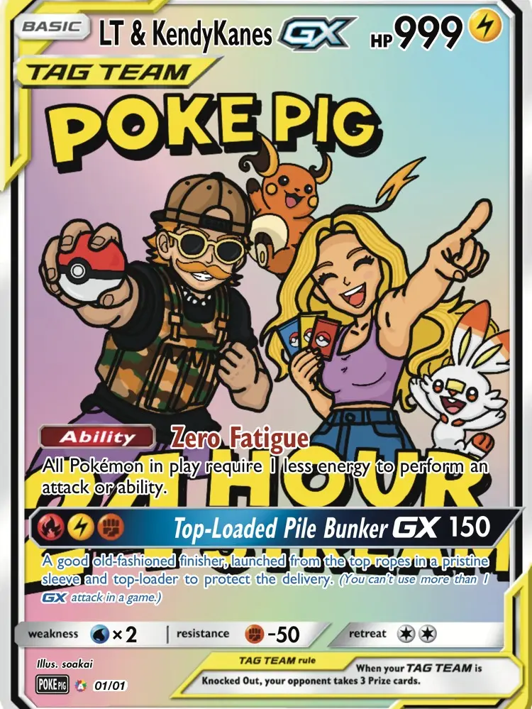 PokePig Custom Card (Click for Variations)