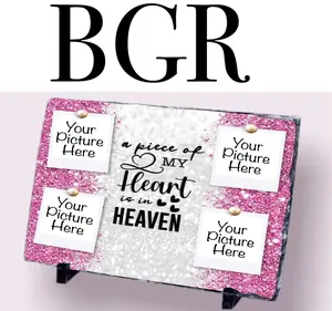 Custom Memorial Rock Slate