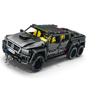G700 off-road vehicle assembled with building blocks (2612pcs)