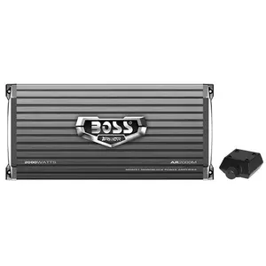 Boss Armor AR2000M 2000 Watt Monoblock A/B Amplifier Car Audio Amp & Bass Remote Boss Armor AR2000M 2000 Watt Monoblock A/B Amplifier Car Audio Amp & Bass Remote