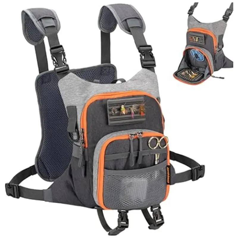 Fly Fishing Chest Packs, Vest Packs, Fishing Tackle Storage Bags, Fishing Tackle Organizer, Fishing Supplies