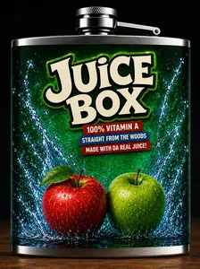Juice Box Flask – For Grown Folks Only!