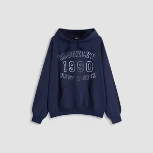 Women's 1990 Terry Graphic Oversized Hoodie, Cider, Size 2-10