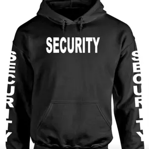 4 Side Security Print Pullover Hoodie - Premium Quality - Unisex Sweatshirts
