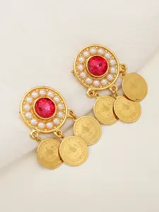 Middle Eastern Rhinestone Coin Tassel Brooch, Arabic Women's Jewelry Lapel Pin, Kurdish Turkish Wedding Brooch, Mother's Day Gift